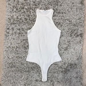 Agolde white bodysuit
